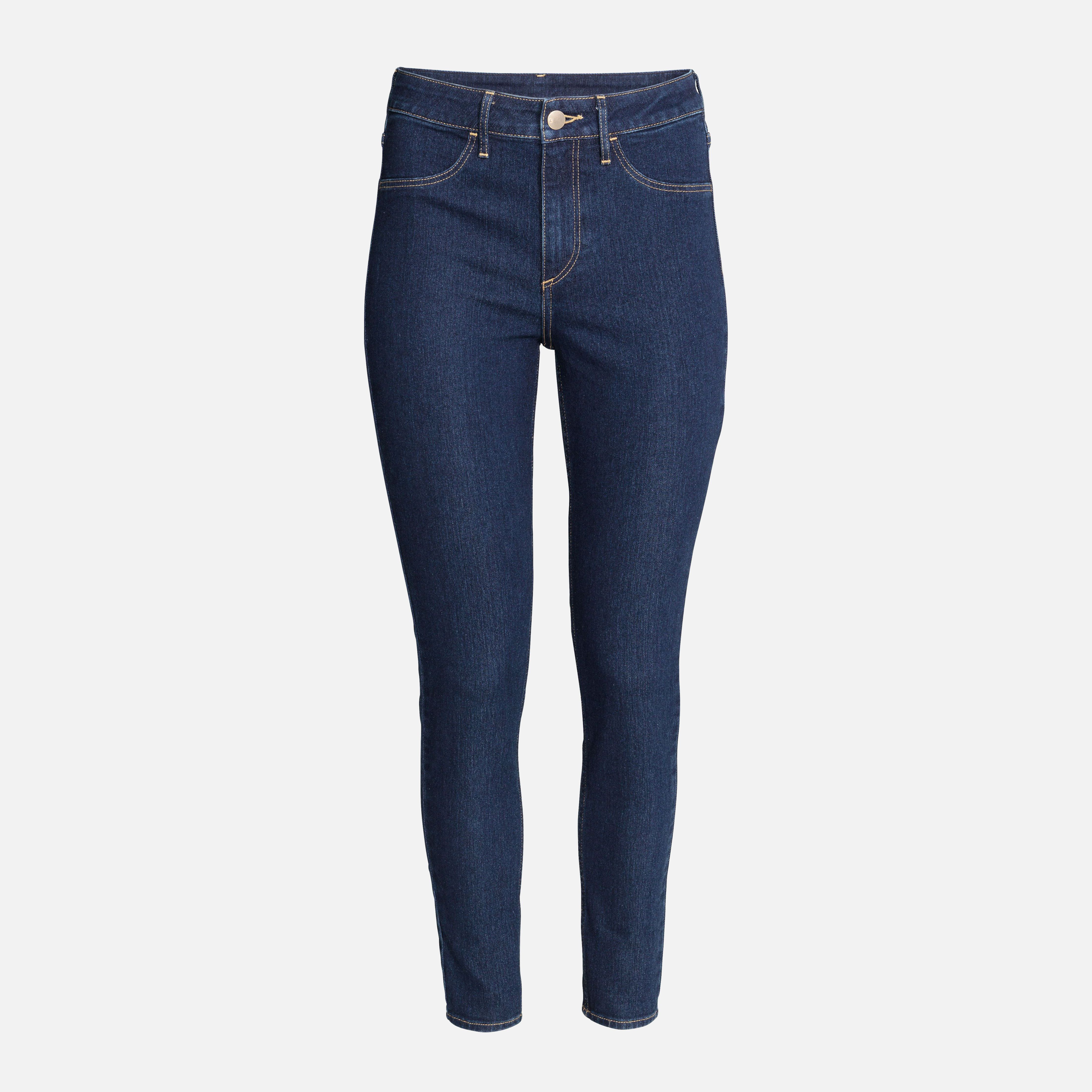 

Джинсы H&M 4946915-AAQJ 36 Темно-синие