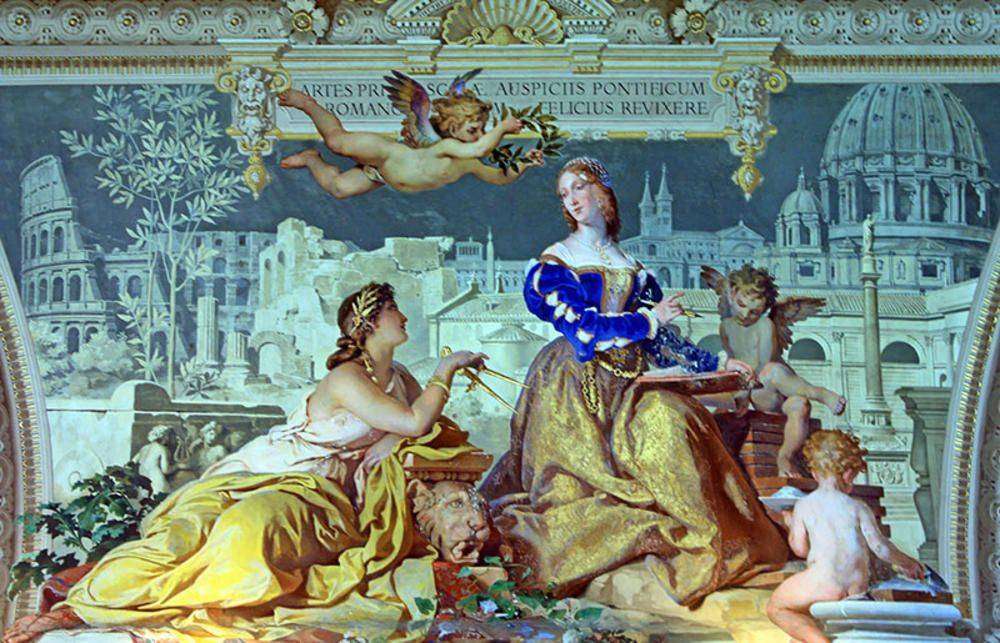 

Фотообои Walldeco Древняя картина №3947 Гладь