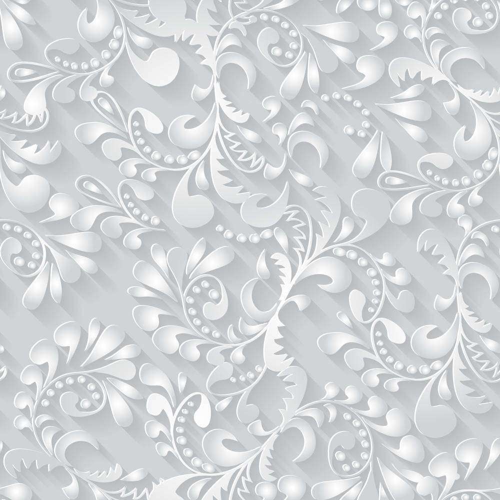

Фотообои Walldeco Белый 3д фон №22642 Лоск