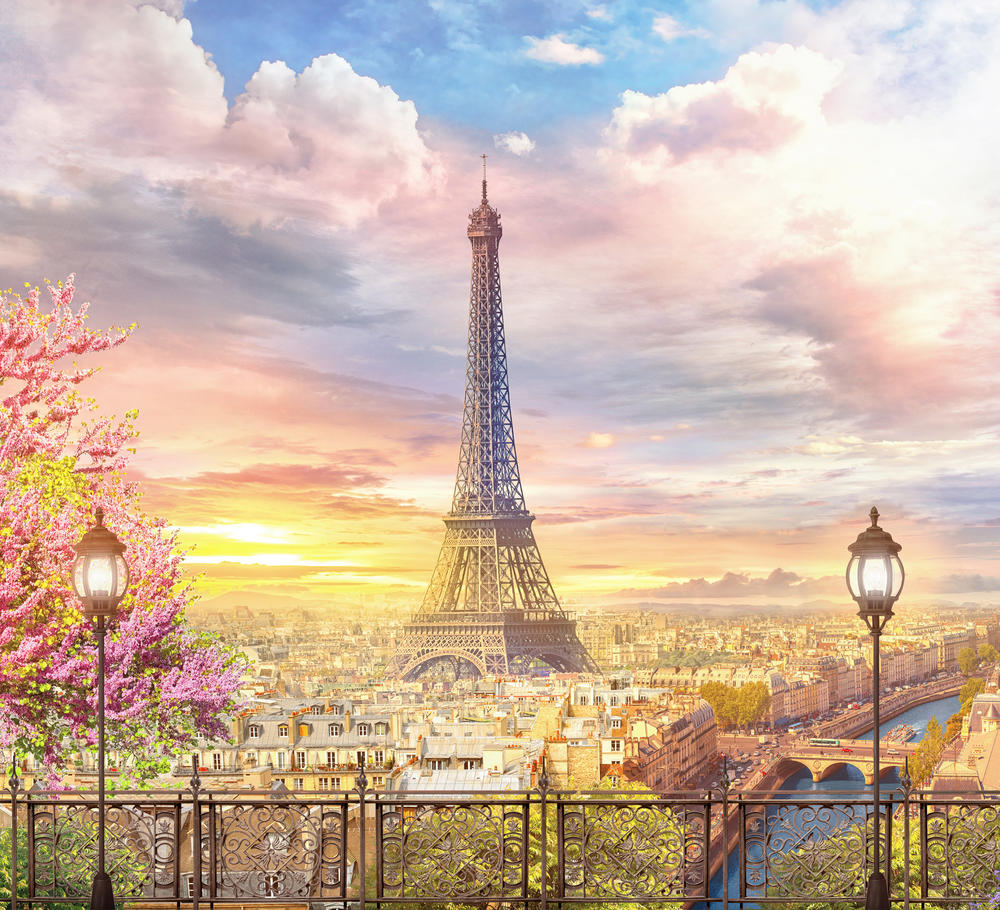 

Фотообои Walldeco Эйфелева Башня №30175 Фреска