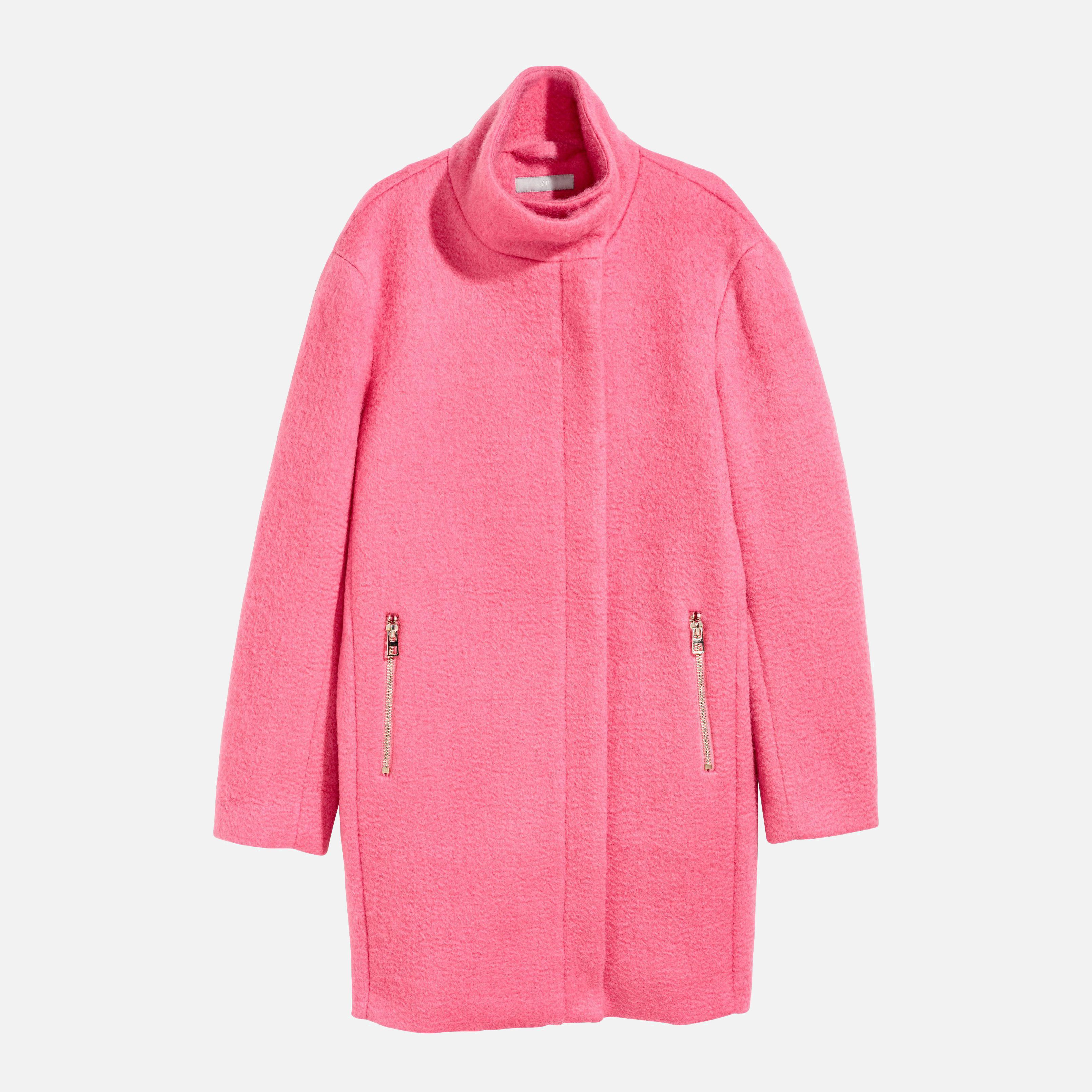 

Пальто H&M 5341826-ACWG 32 Розовое