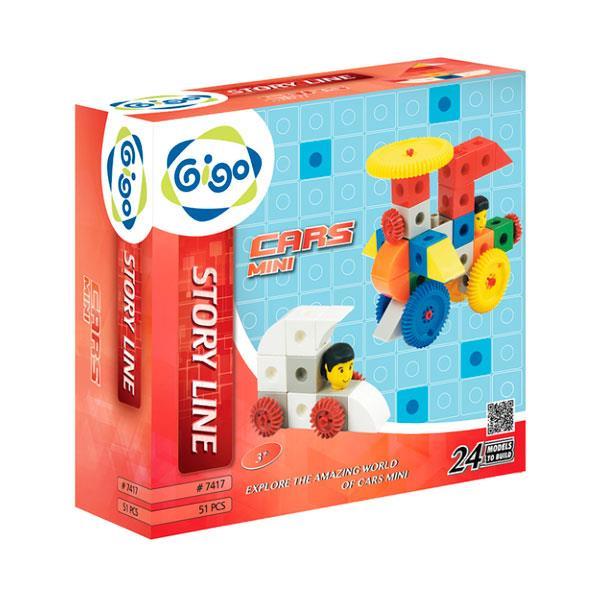 

Конструктор Gigo Машины - Мини (KID_7417) 14 x 5 x 13 см