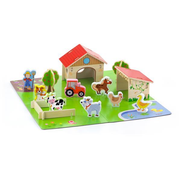 

Деревянный игровой набор Viga Toys Ферма, 30 эл. (KID_50540) 32 x 5 x 21 см