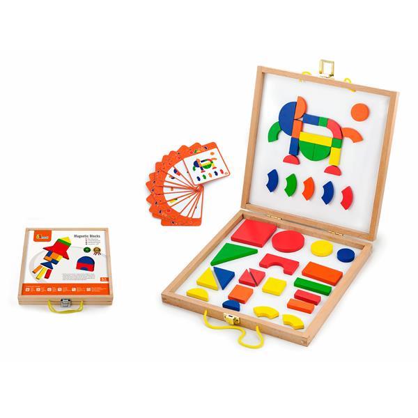 

Набор магнитных блоков Viga Toys Формы и цвета (KID_59687) 30 x 4 x 29 см