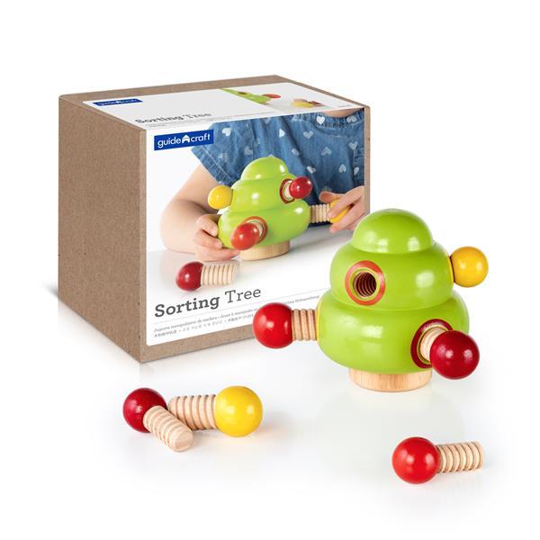 

Деревянный сортер Guidecraft Manipulatives Деревце (KID_G6740) 21 x 21 x 8 см