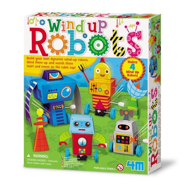 

Игровой набор 4M Заводные роботы (KID_00-04655) 21 x 18 x 5 см