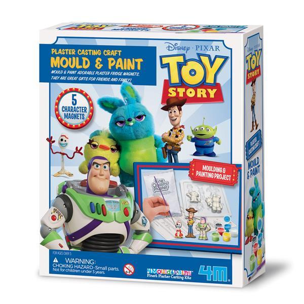 

Набор для изготовления магнитов из гипса История игрушек Disney 4M (KID_00-06219) 21 x 18 x 5 см
