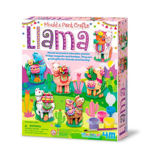 

Набор для создания магнитов из гипса 4M Ламы (KID_00-04754) 21.3 x 18.2 x 5 см