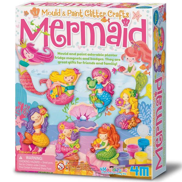 

Набор для создания магнитов из гипса 4M Русалочки (KID_00-03526) 21 x 18 x 5 см