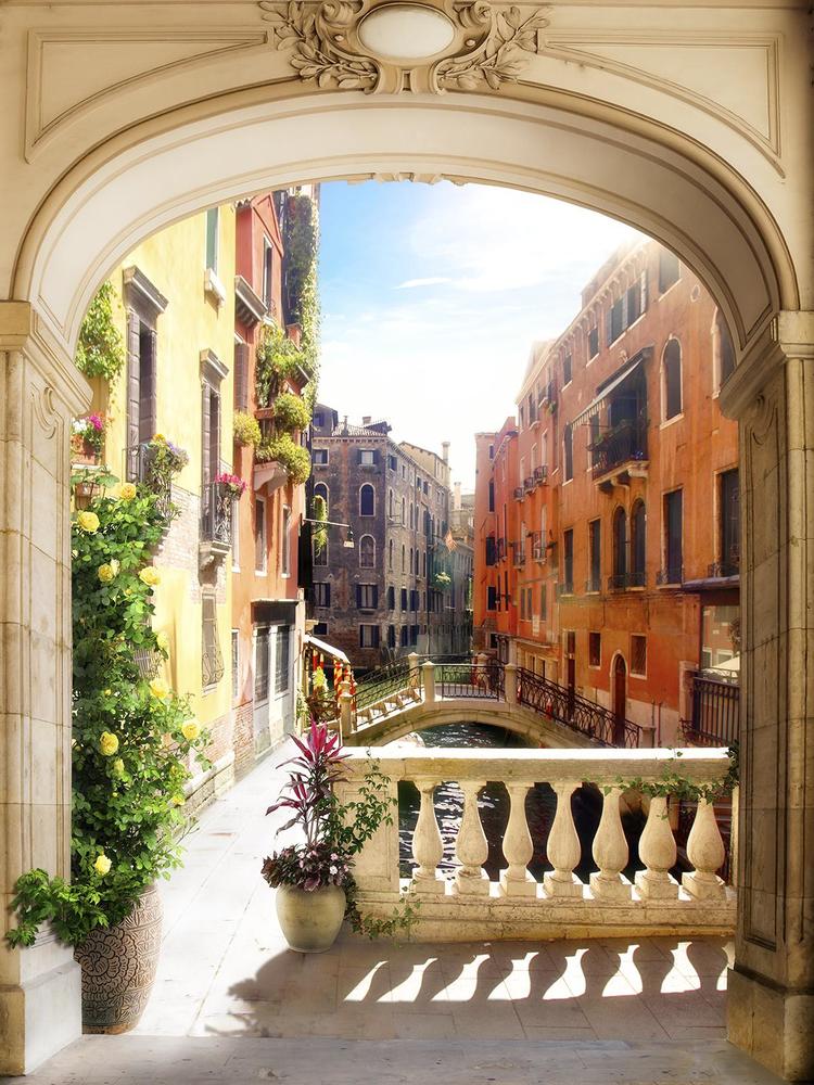 

Фотообои Walldeco Узкая улица в Венеции №34127 Жаккард