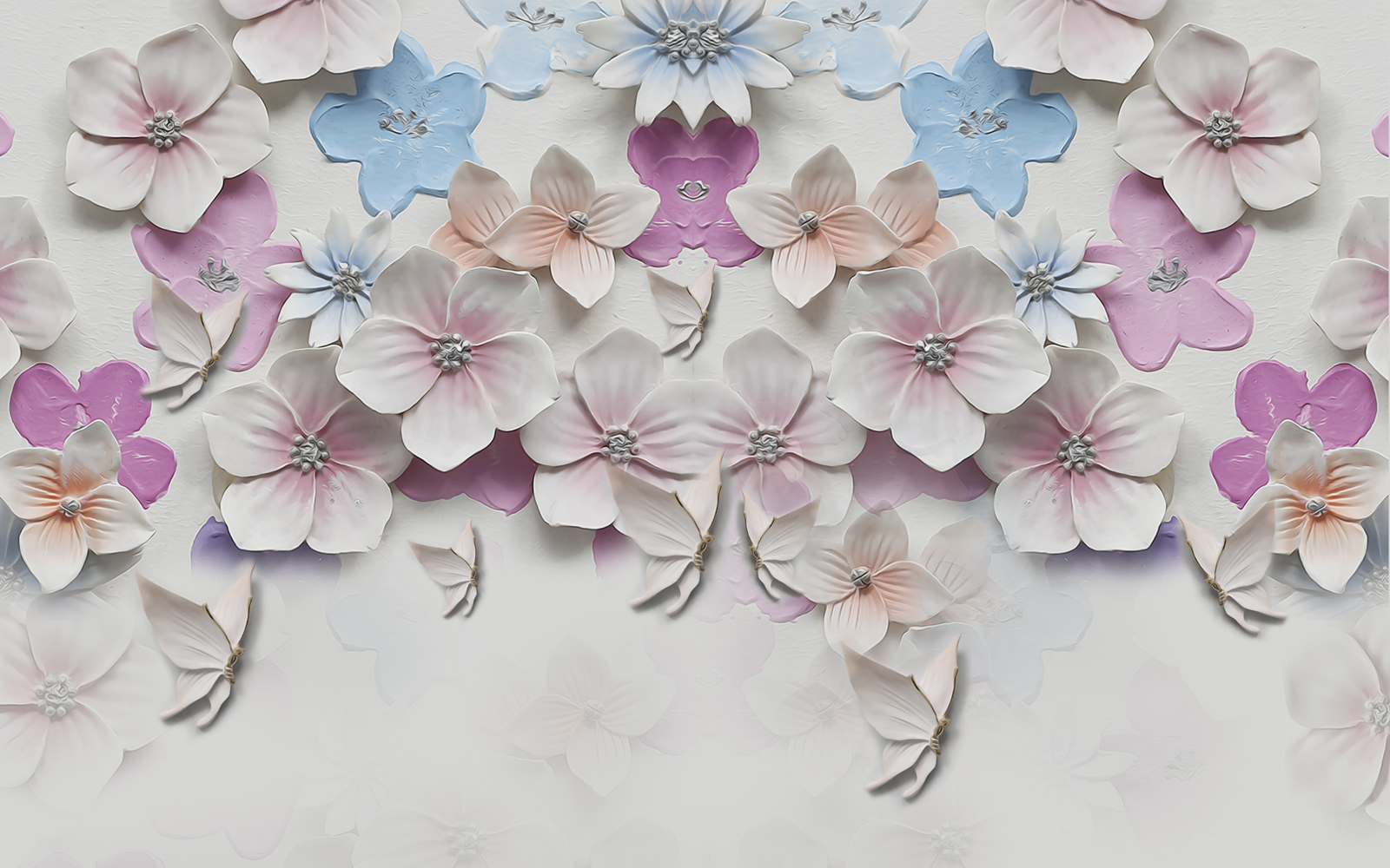 

Фотообои Walldeco Абстракция: цветы №38018 Гладь