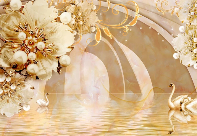

Фотообои Walldeco Лебединая песня №dec-406 Волокно