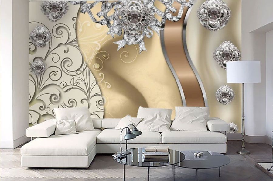 

Фотообои Walldeco Узор и ювелирные украшения №dec-2087_1 Волокно