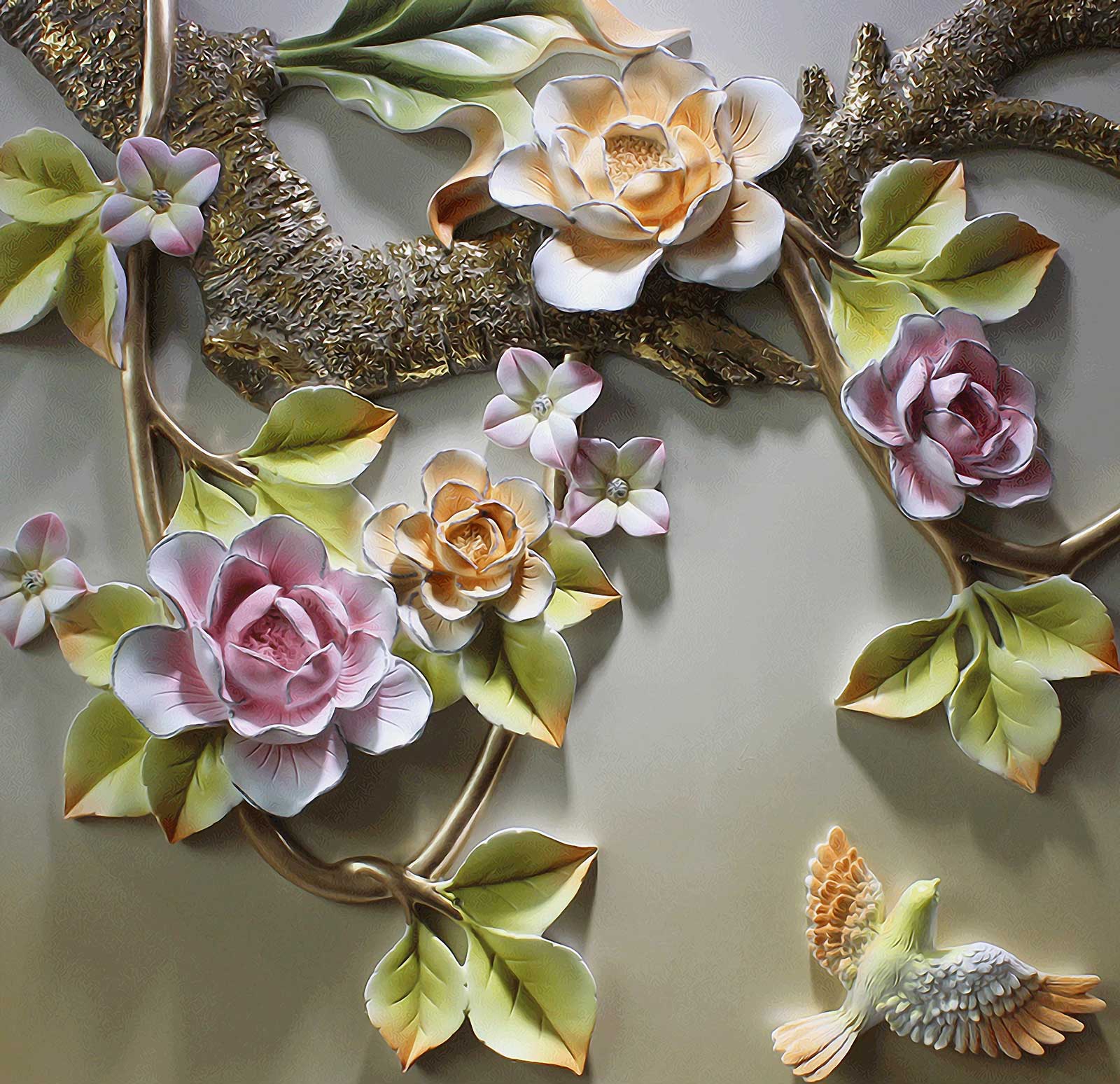 

Фотообои Walldeco Цветочная идиллия №35703 Деко