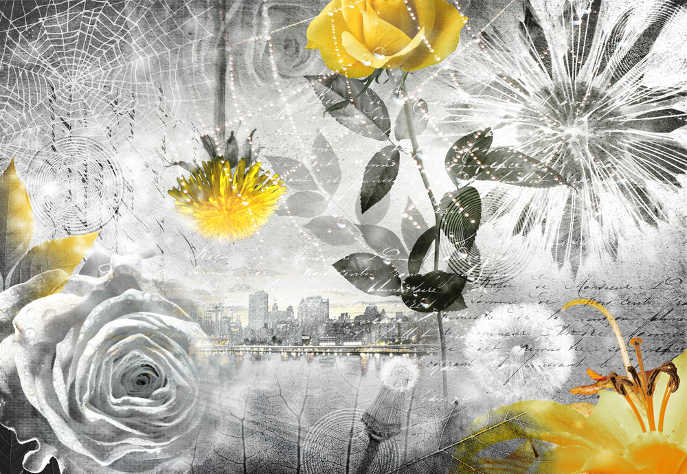 

Фотообои Walldeco Коллаж из цветов №30941 Деко