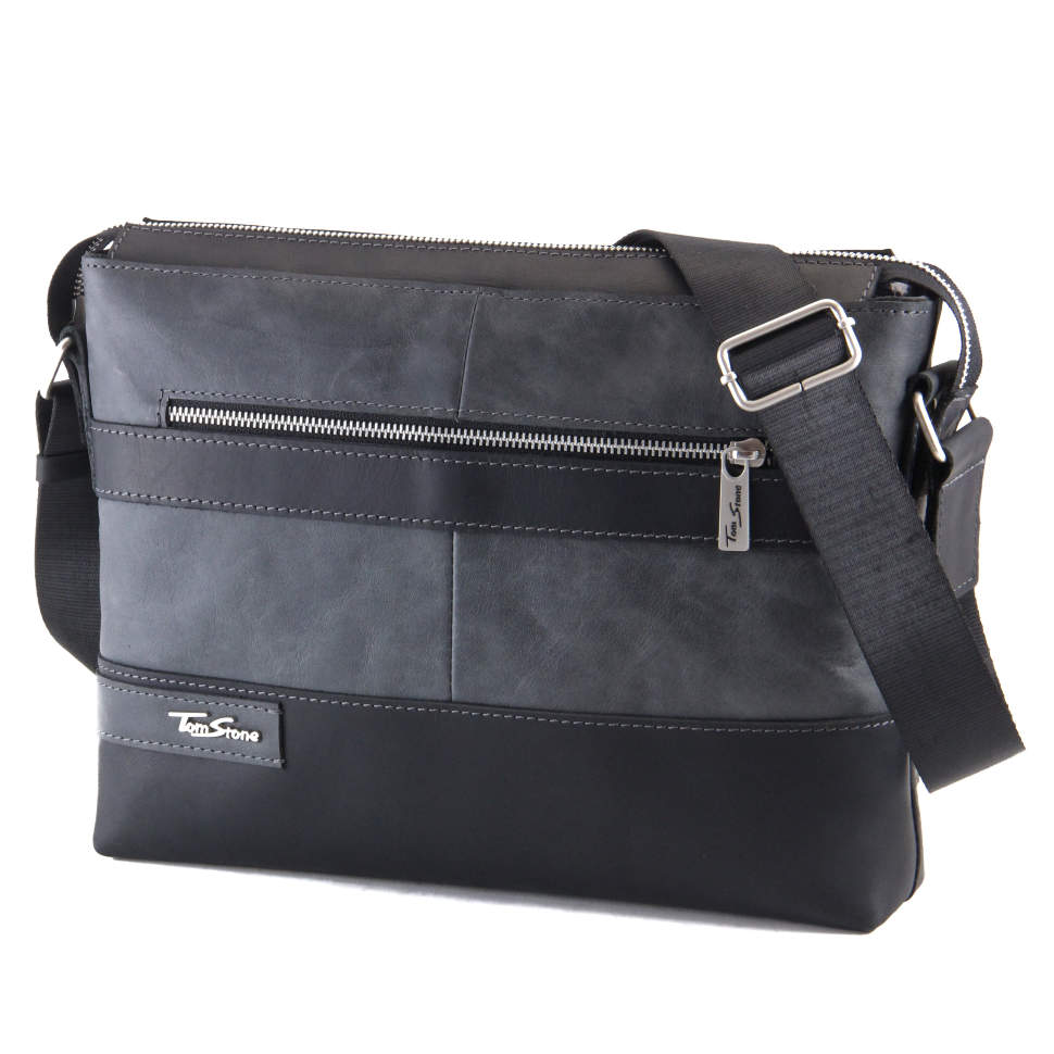 

Сумка мужская Tom Stone 517 Black Черный