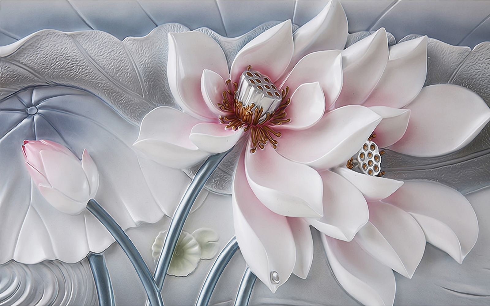 

Фотообои Walldeco Лунный цветок №35752 Деко