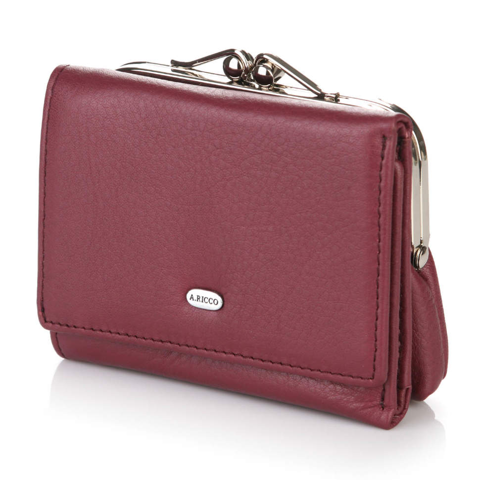 

Женский кошелек Alfa Ricco 6131 Burgundy Бордовый