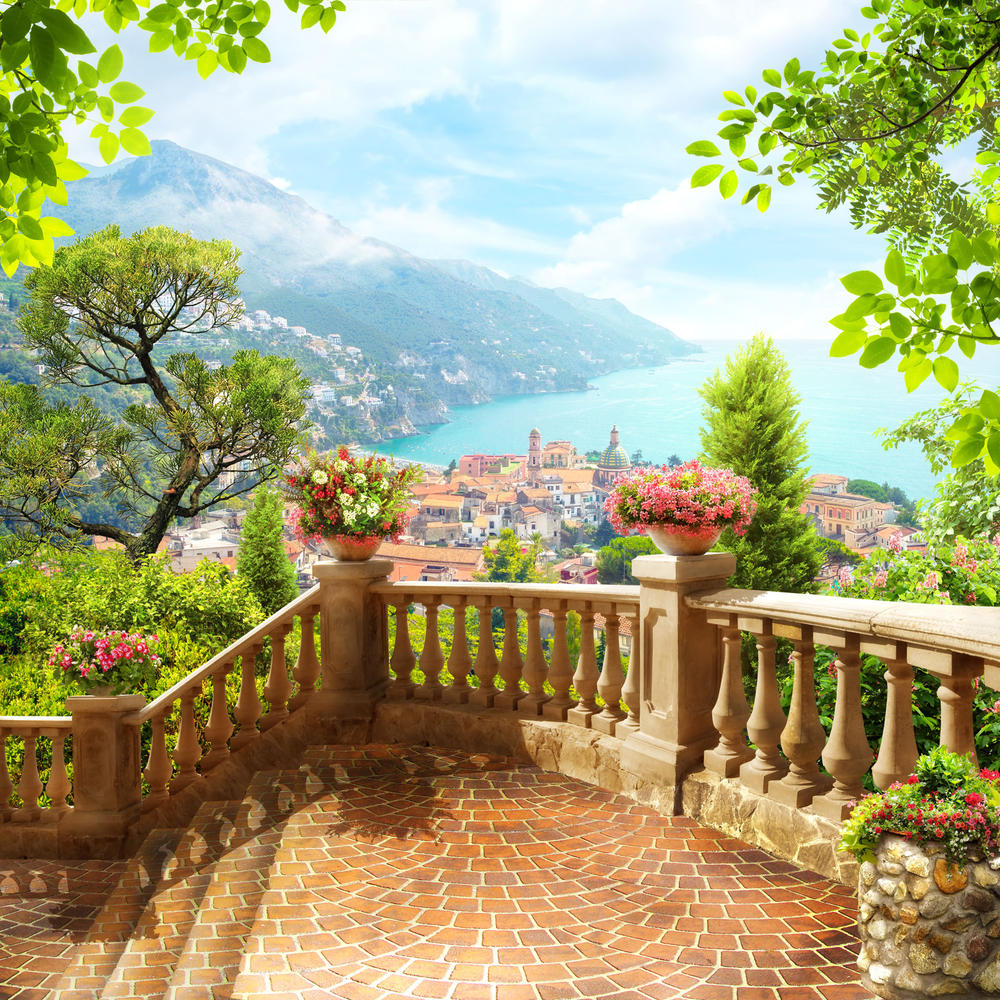 

Фотообои Walldeco Летний морской пейзаж №31455 Фреска