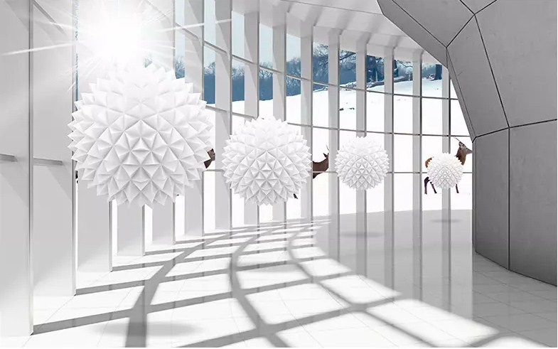 

Фотообои Walldeco Зима за окном №dec-643 Деко