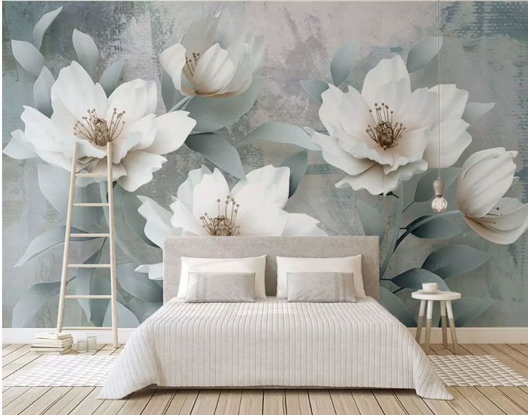 

Фотообои Walldeco Цветы магнолии в стиле лофт №dec-1903 Бриз