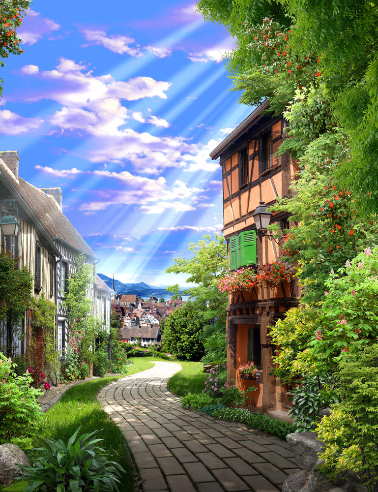 

Фотообои Walldeco Солнечный день №30176 Базальт