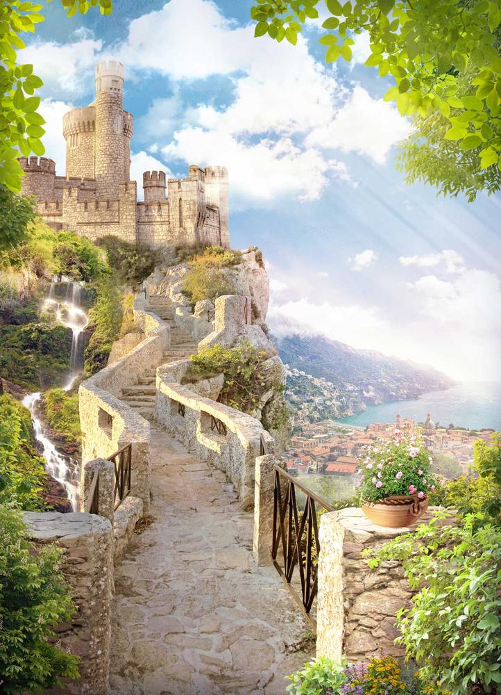 

Фотообои Walldeco Замок на горе №30366 Деко