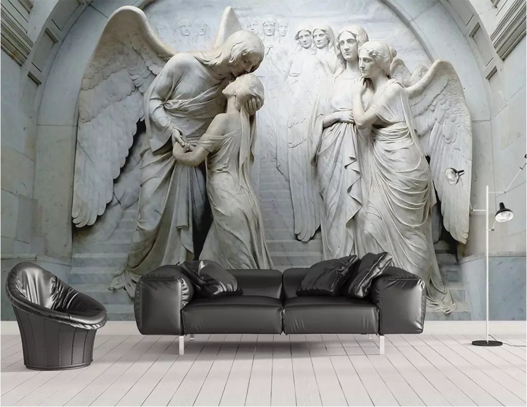 

Фотообои Walldeco Поцелуй ангела №dec-615 Гладь
