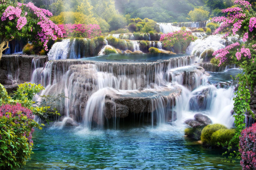 

Фотообои Walldeco Водопады №31039 Фреска