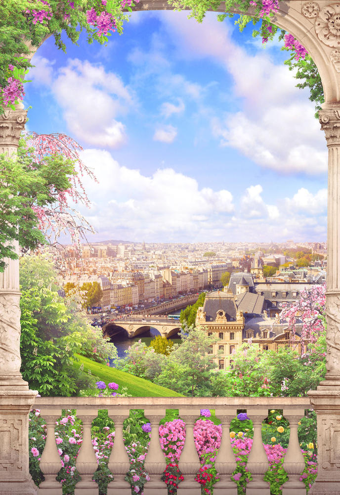 

Фотообои Walldeco Мост на реке №30279 Бриз