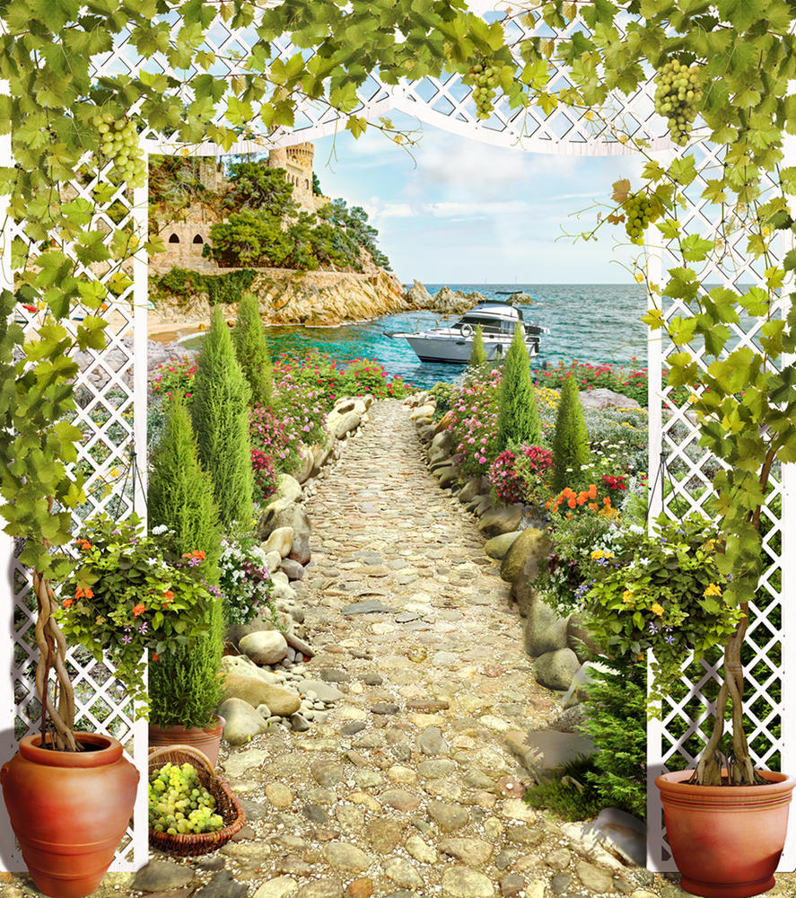 

Фотообои Walldeco Прогулка в море №bur-211 Гладь