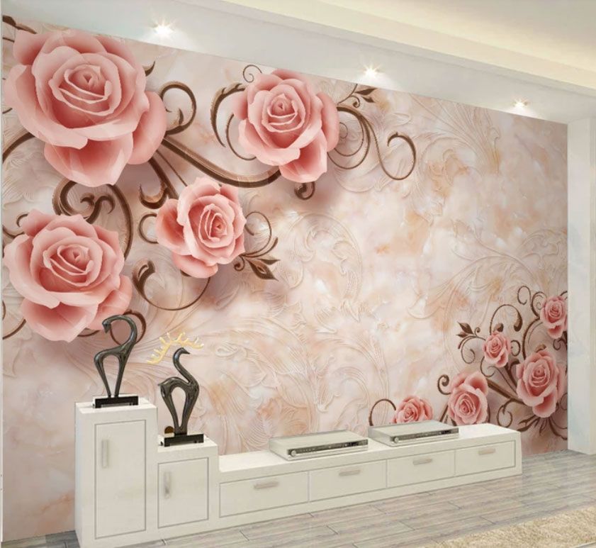 

Фотообои Walldeco Цветочные узоры из девяти роз №dec-2085 Гладь