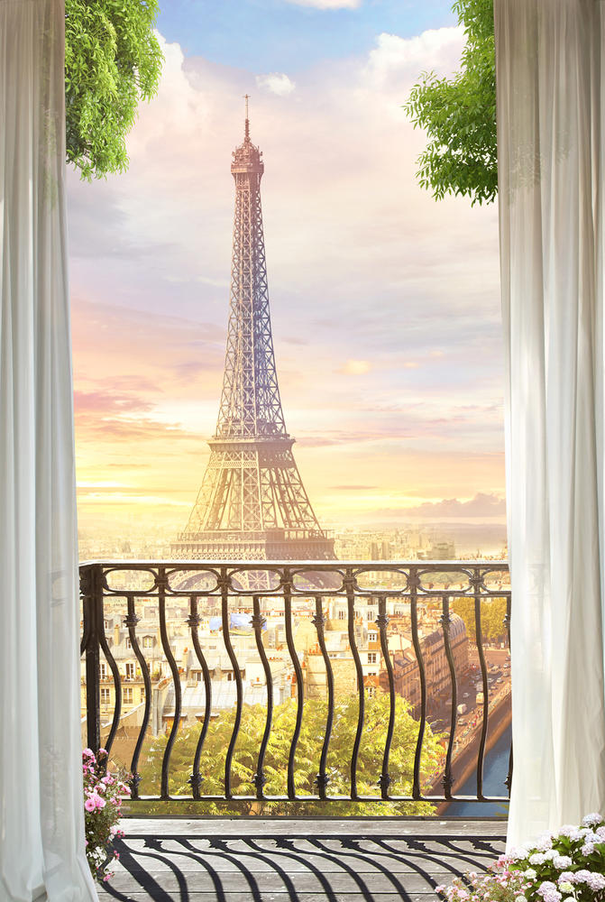

Фотообои Walldeco Вид из окна №30317 Мелкий песок с блестками