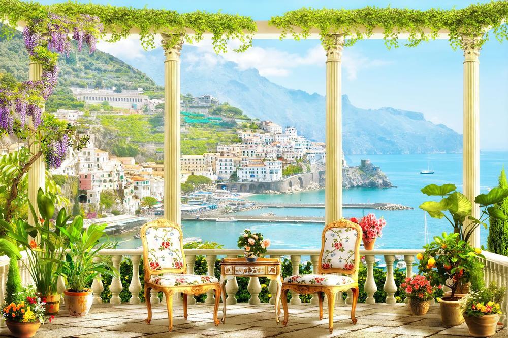 

Фотообои Walldeco Город у моря №33093 Бриз