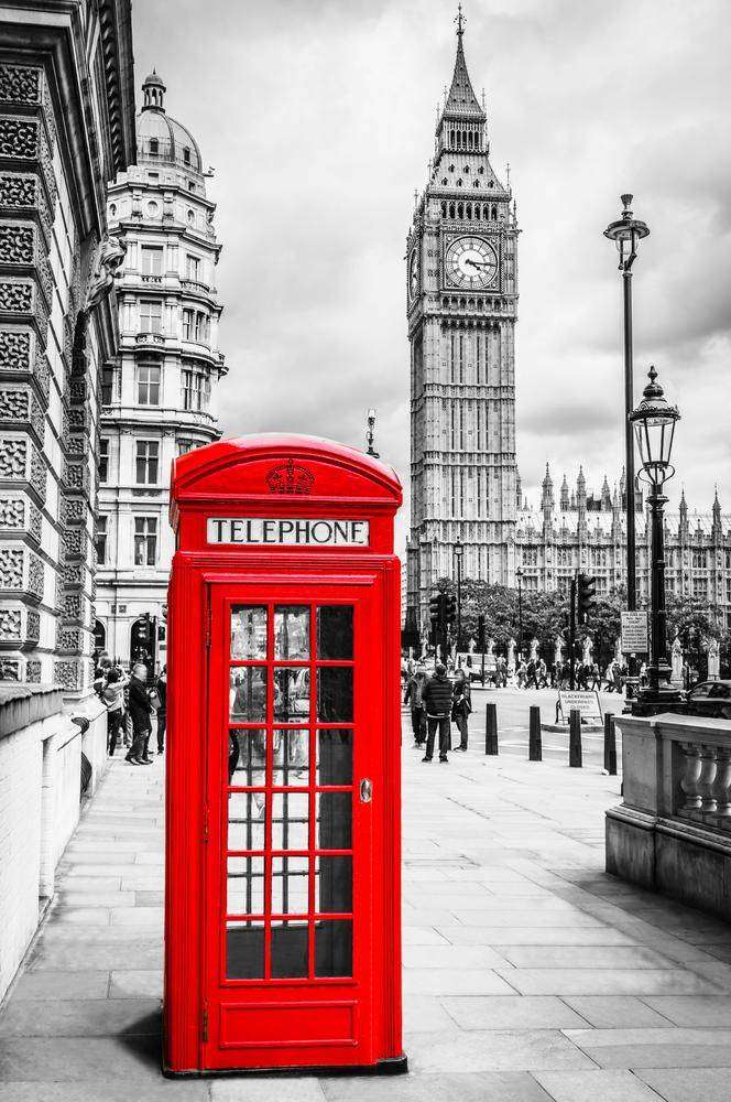 

Фотообои Walldeco Красная телефонная будка №22075 Бриз