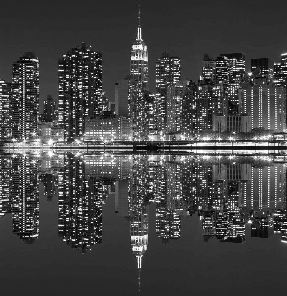

Фотообои Walldeco Ночной Нью-Йорк №12298 Фреска