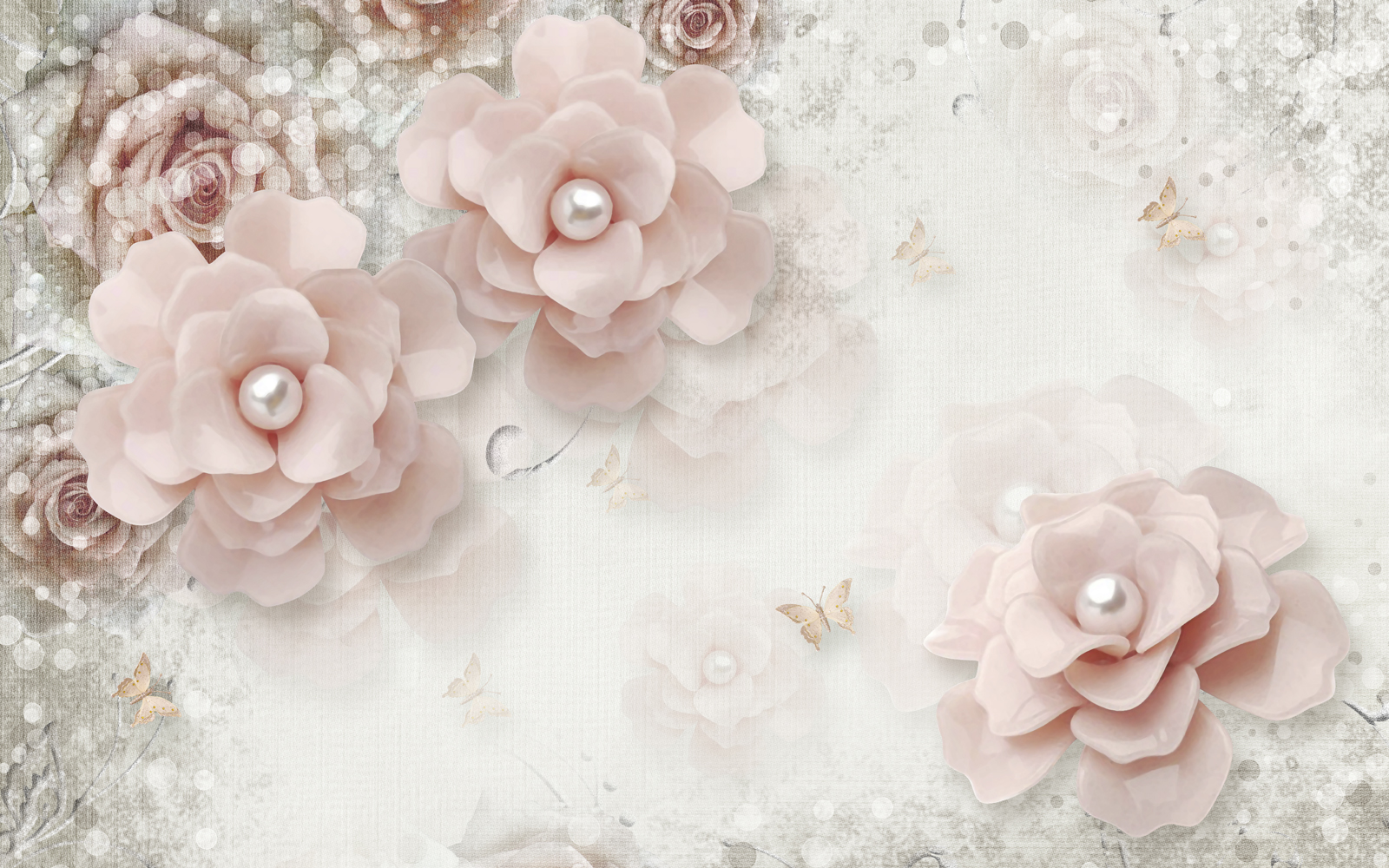 

Фотообои Walldeco Абстракция: розы №36190 Жаккард