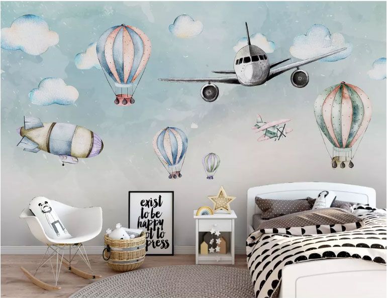 

Фотообои Walldeco В небе №dec-1957 Фреска