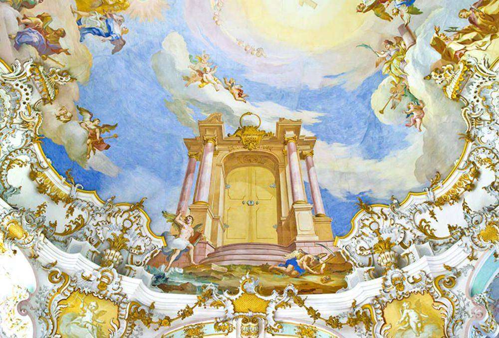 

Фотообои Walldeco Картина на потолке №3944 Лоск