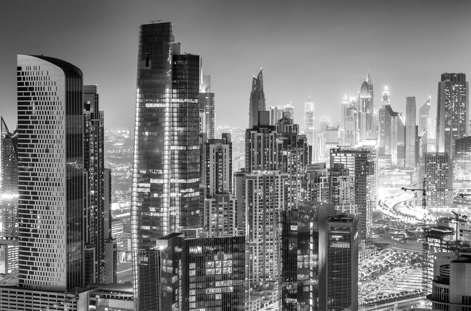 

Фотообои Walldeco Серый город №38098 Гладь