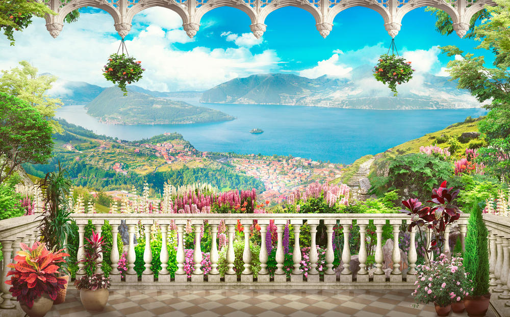 

Фотообои Walldeco Пейзаж в дымке №30793 Деко