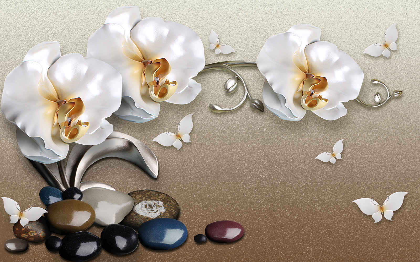 

Фотообои Walldeco Орхидея №38417 Волокно