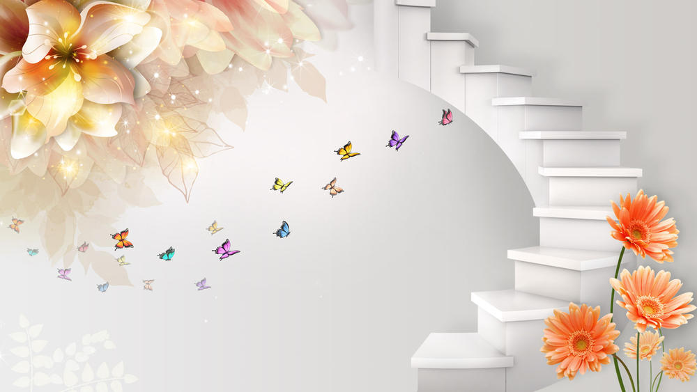 

Фотообои Walldeco Светлая композиция №31782 Лоск