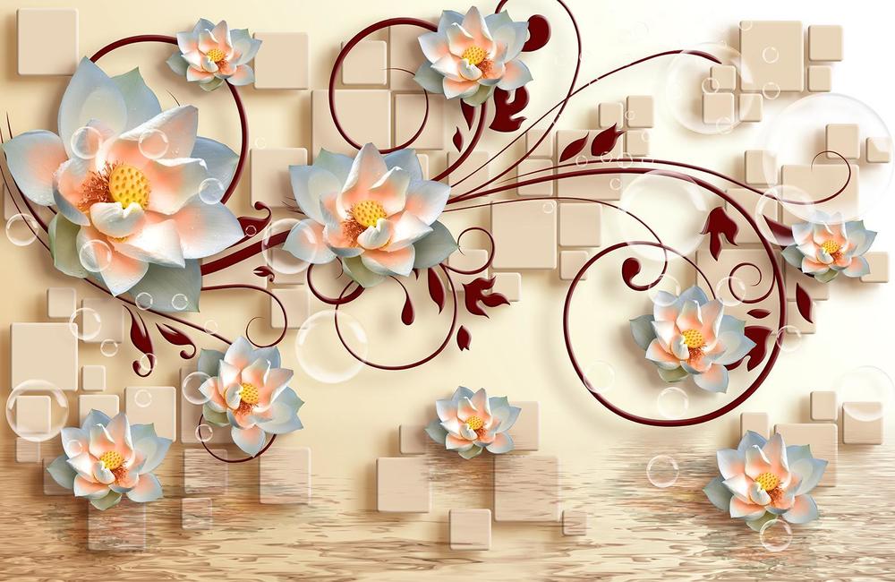 

Фотообои Walldeco Цветы лотоса №33475 Бриз