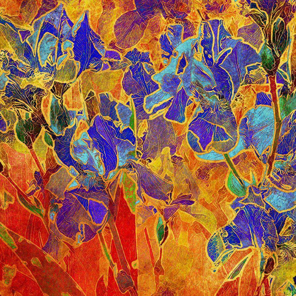 

Фотообои Walldeco Ирис №2140 Фреска