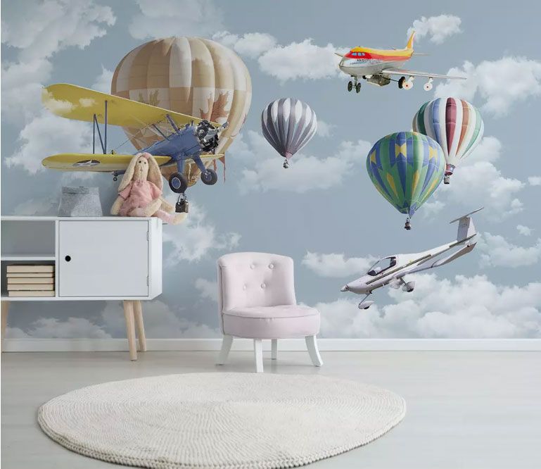 

Фотообои Walldeco Воздушные приключения №dec-1359_2 Гладь