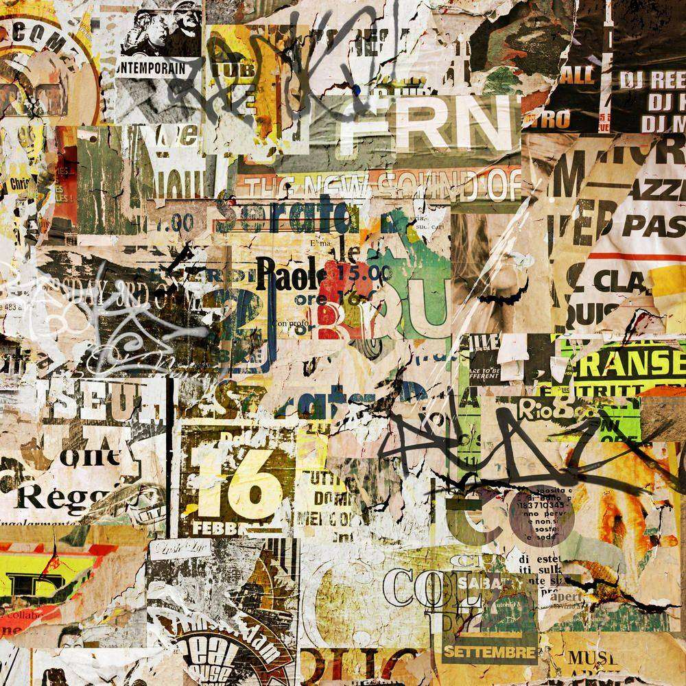 

Фотообои Walldeco Вырезки из газет №2873 Бриз