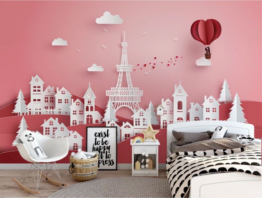 

Фотообои Walldeco Париж: город из бумаги №dec-2063 Базальт