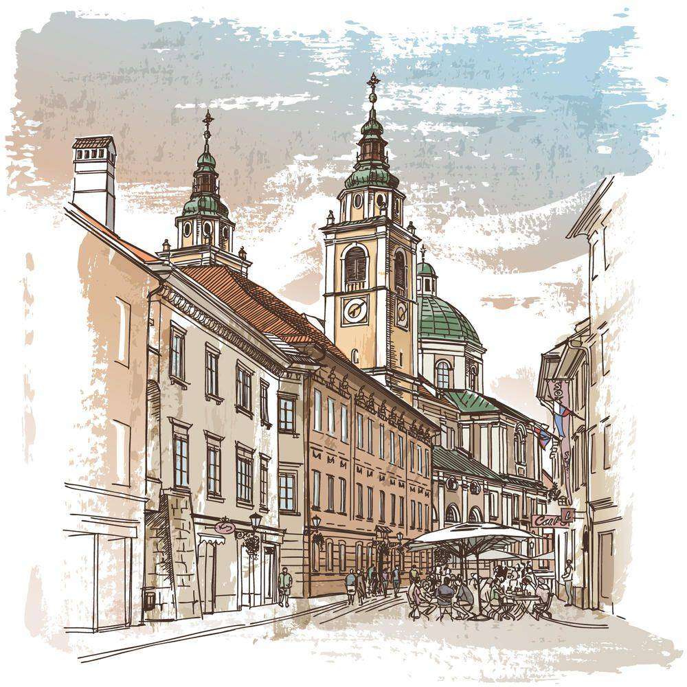 

Фотообои Walldeco Старый город №17391 Деко