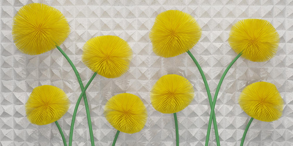 

Фотообои Walldeco Одуванчики 3д №25884 Бриз